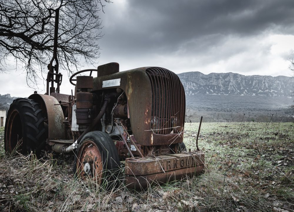 Rusty Tractor
